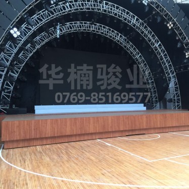 学校大型伸缩舞台