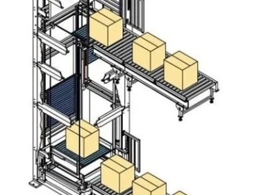 C型连续式提升机